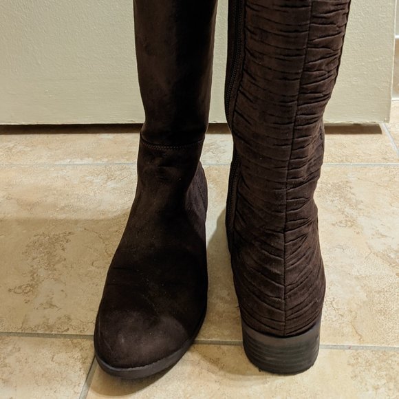Tall Brown Boot - Picture 3 of 4
